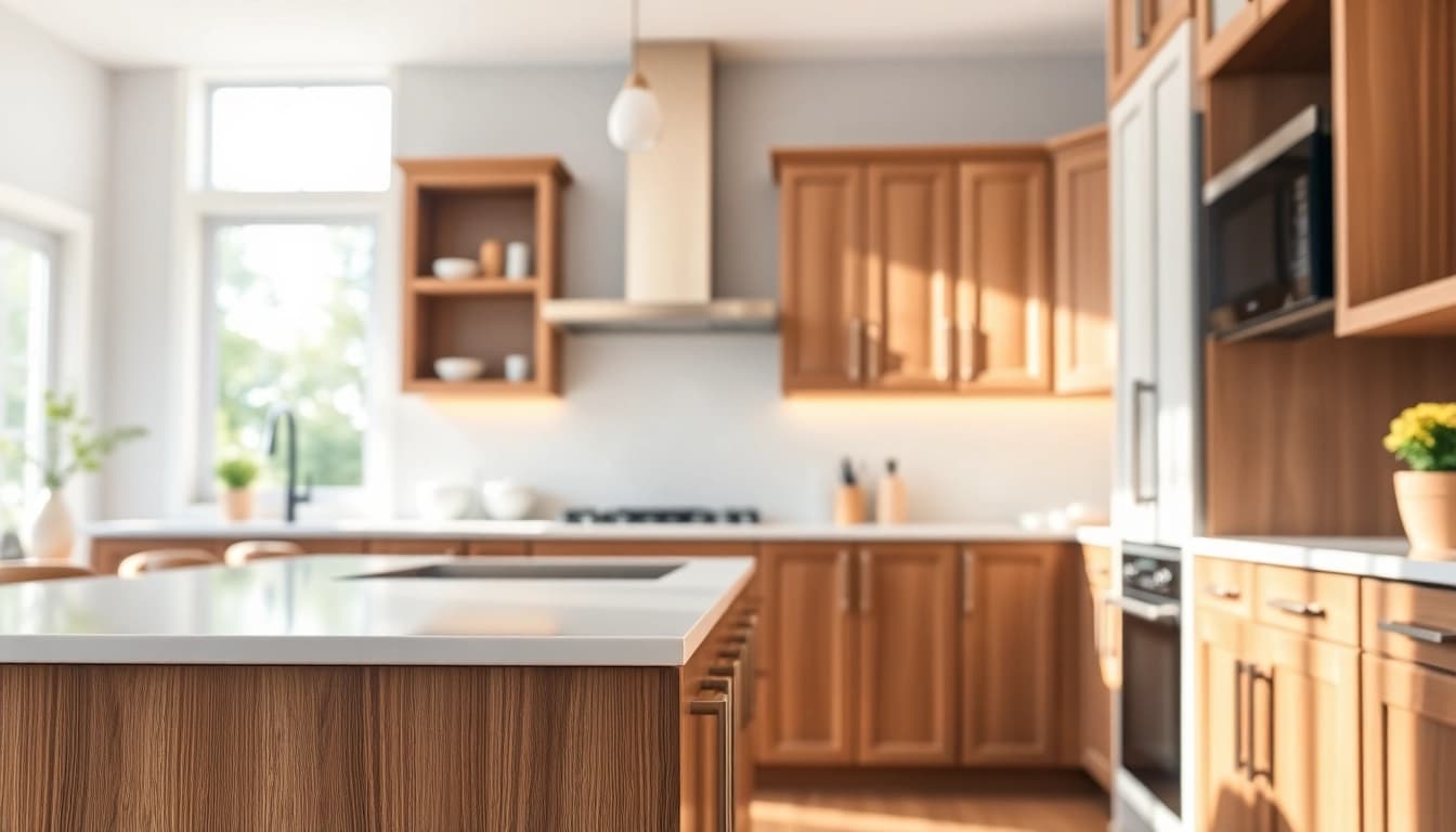 Transform your cabinetry with expert Cabinet Refacing Saint Petersburg FL services in a modern kitchen.