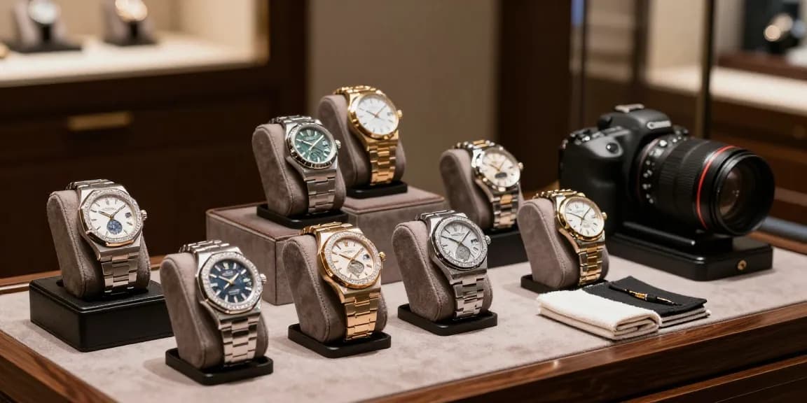 Showcase of high-quality replica watches highlighting Rolex and Audemars Piguet craftsmanship.