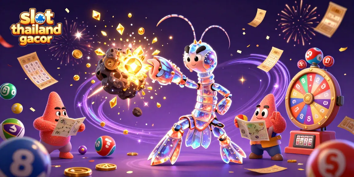 Engage with slot thailand gacor adventures featuring vivid illustrations of gaming excitement and opportunities.