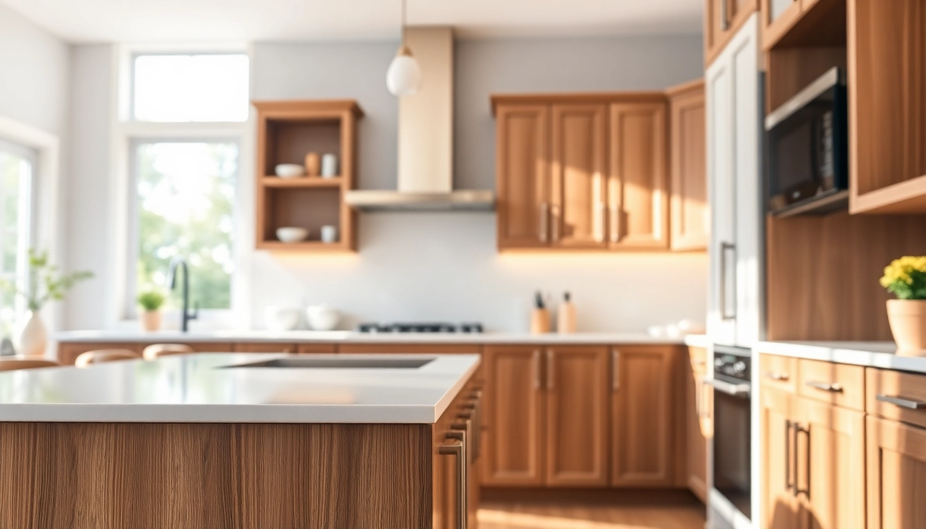 Transform your cabinetry with expert Cabinet Refacing Saint Petersburg FL services in a modern kitchen.