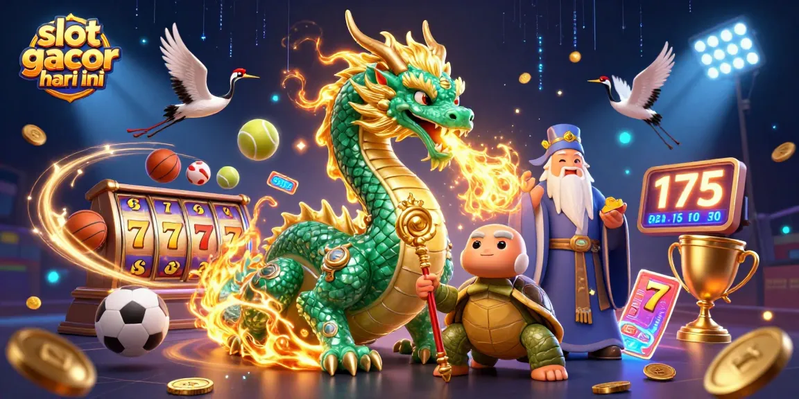 Kalahkan jackpot di slot gacor hari ini dengan simbol keberuntungan dan suasana yang dinamis.