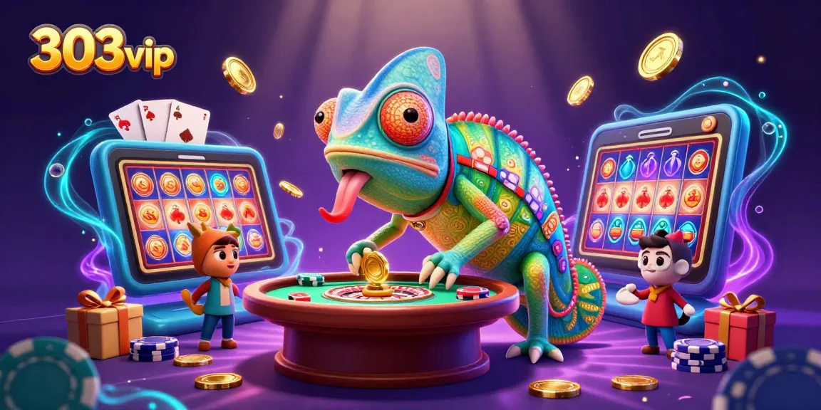 Experience thrilling action at 303vip with vibrant colorful slots and casino games.