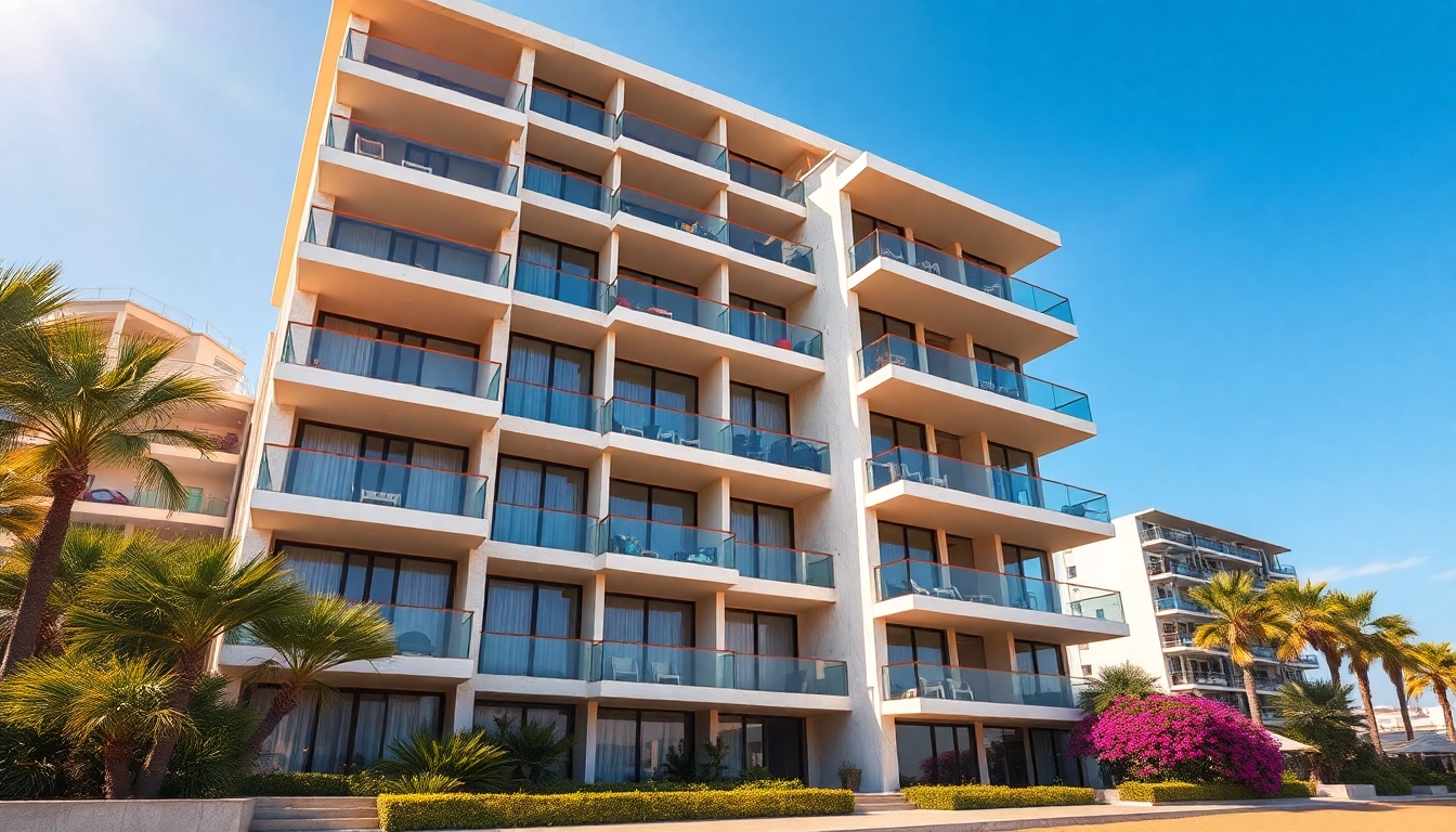 Buy apartment in Alanya with luxurious beachfront views from a modern property.