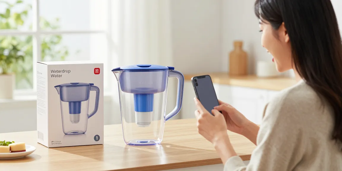 Waterdrop Water Filter Pitcher with 1 Filter - Best online shopping product review and exclusive deals, e-commerce platform guide.