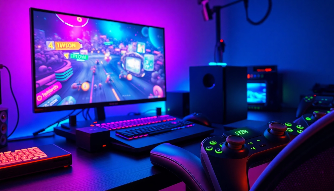 Explore Free Cronus zen scripts with an immersive gaming setup featuring vibrant action and advanced settings.