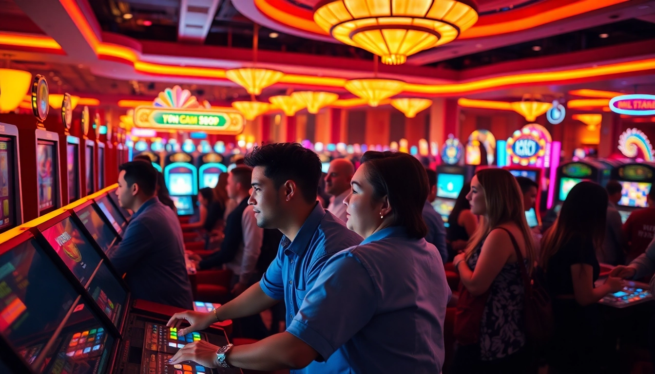 Dynamic atmosphere at a Non gamstop Casino Uk where players engage and enjoy gaming experiences.