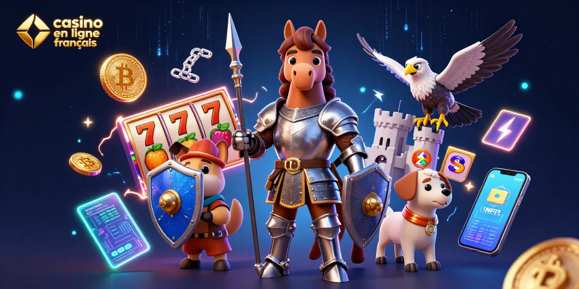 Vivez une expérience de jeu palpitante dans une scène vibrante pleine d'excitation autour des casinos en ligne français.