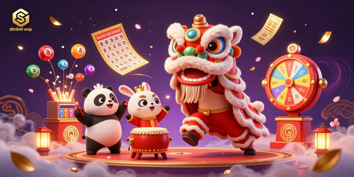 Experience sbobet wap with lively characters in a dynamic gambling scene featuring vibrant game elements.