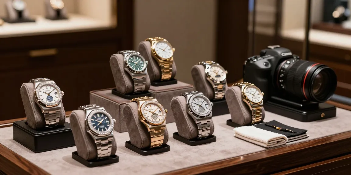 Showcase of high-quality replica watches highlighting Rolex and Audemars Piguet craftsmanship.