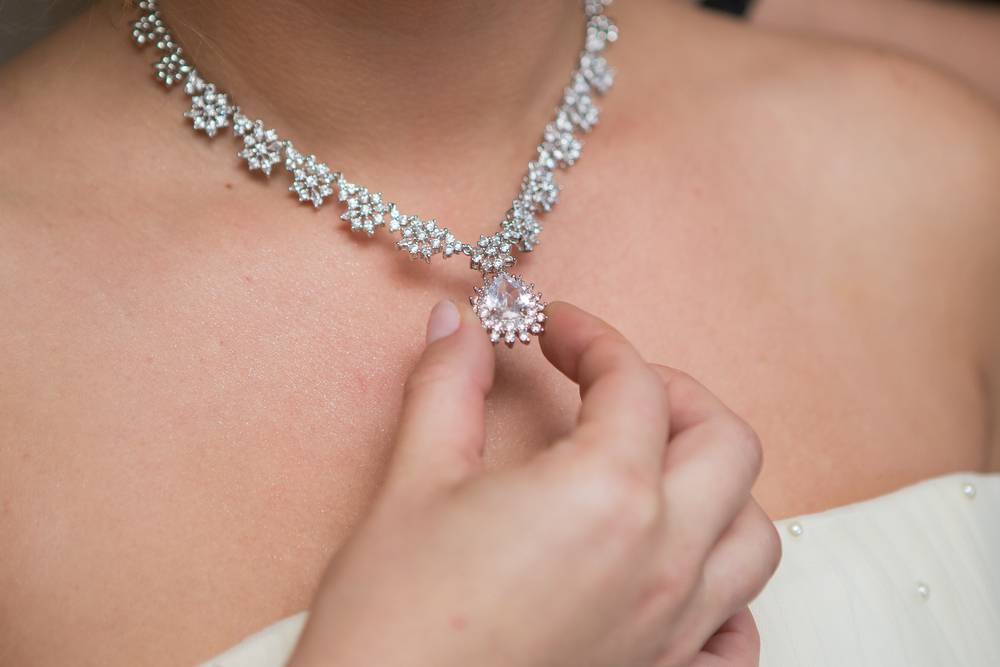 White Gold Diamond Necklace | Cervin Blanc