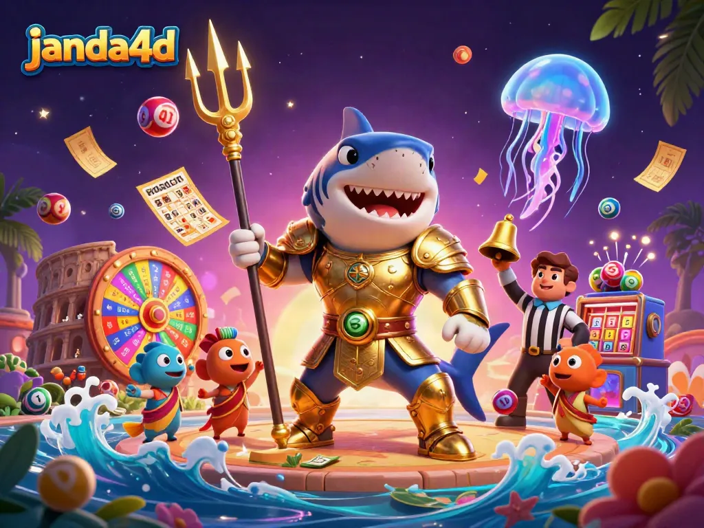 JANDA4D menyuguhkan pertandingan menarik dan pengalaman taruhan yang mudah dalam ilustrasi kasino 3D yang dinamis.