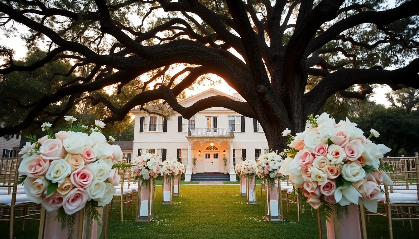 Experience a stunning Jacksonville Wedding Venue with charming decor and romantic ambiance.