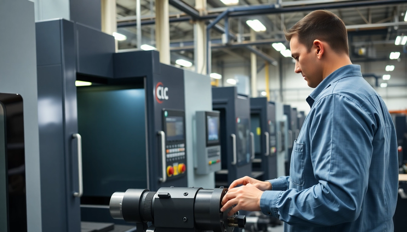 Chiheng Custom CNC Machining workshop showcasing precision machines and craftsmanship.