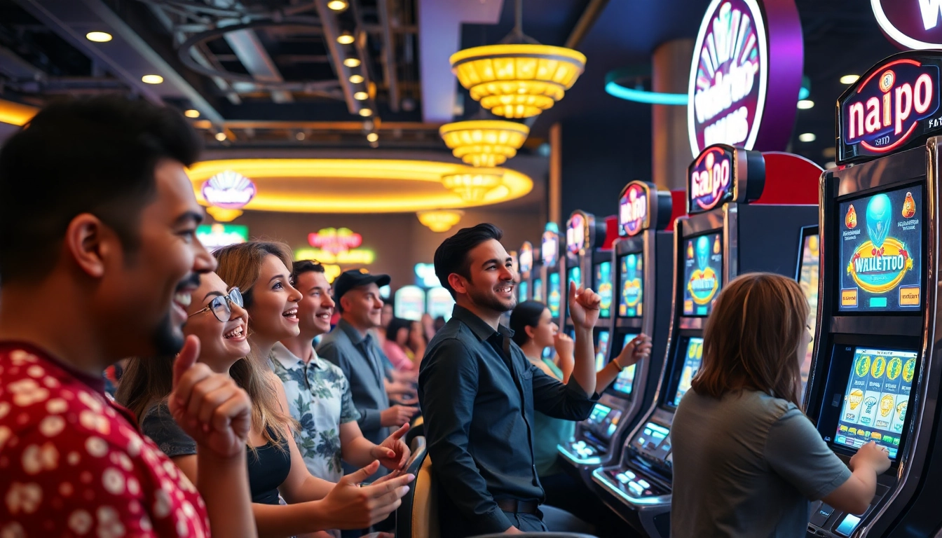 Menangkan pengalaman bermain walettoto slot dengan pemain yang bersemangat di kasino.