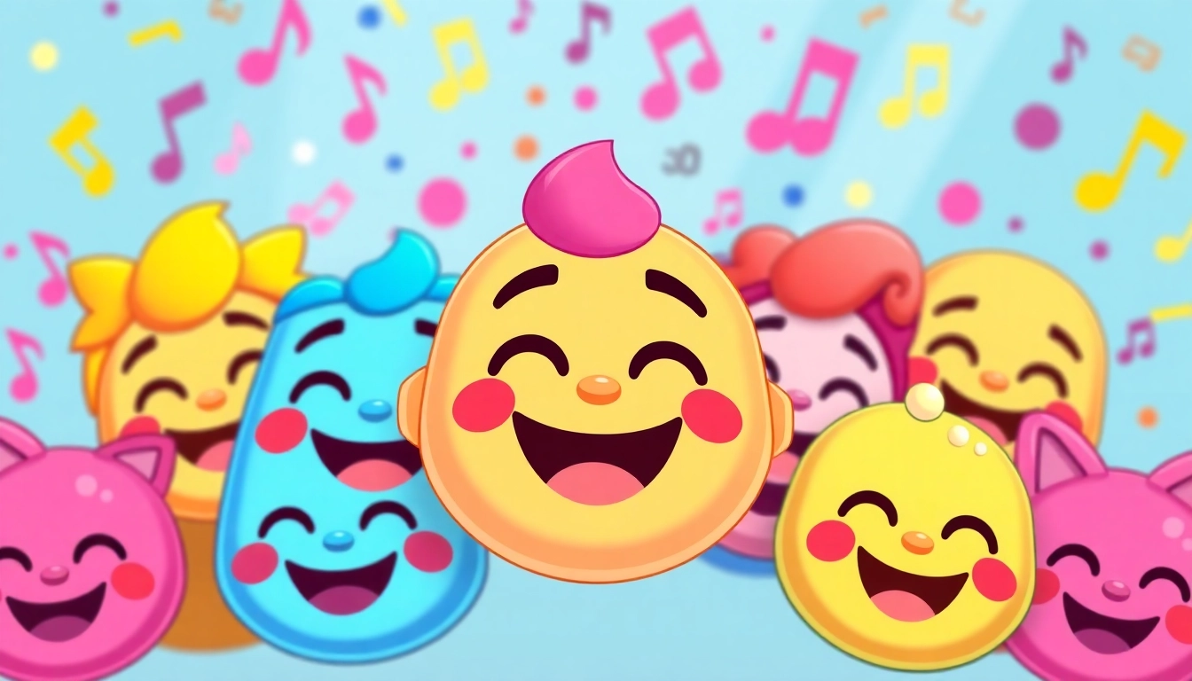 Engaging representation of tiktok emojis showcasing their vibrant features and expressive designs.