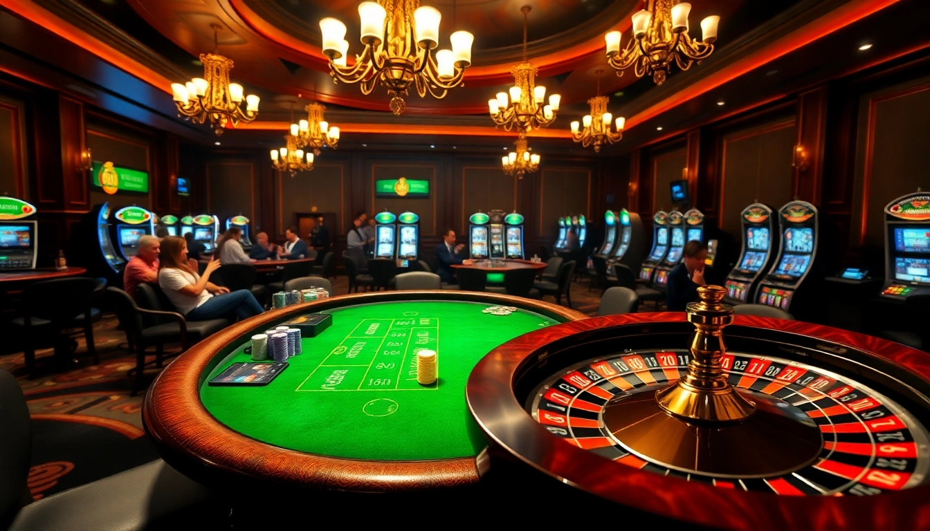 Players enthusiastically betting at a vibrant blackjack table, showcasing 888b gaming excitement.