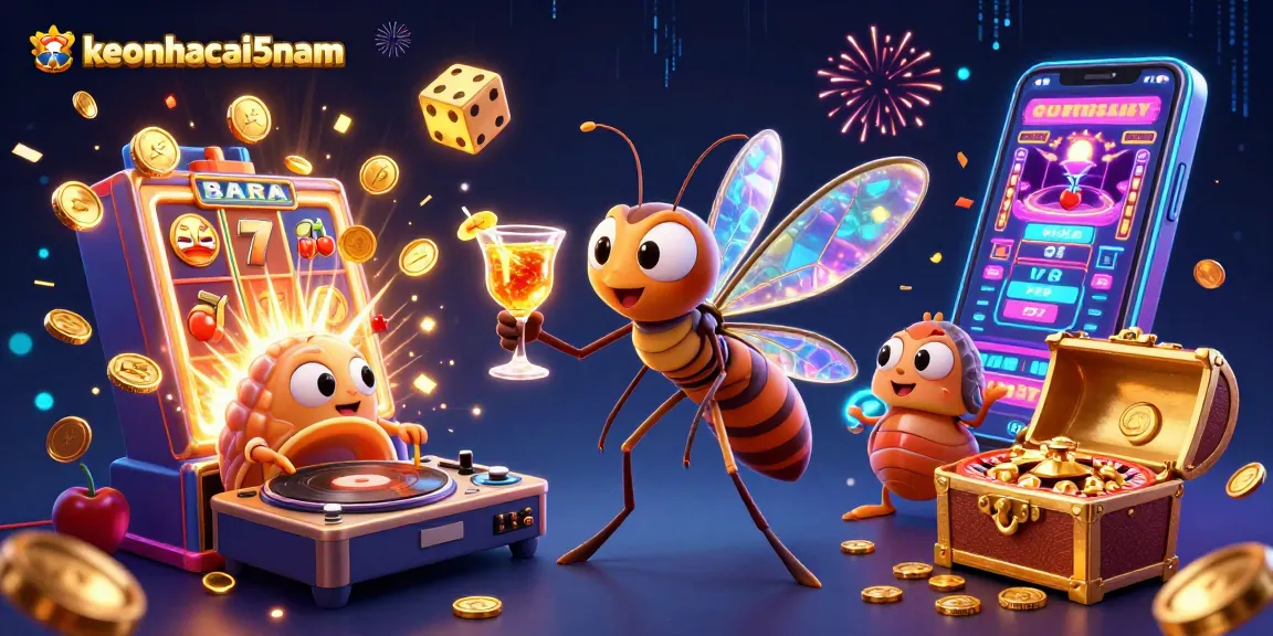 Engage in thrilling casino action with keonhacai5nam and enjoy captivating game elements.