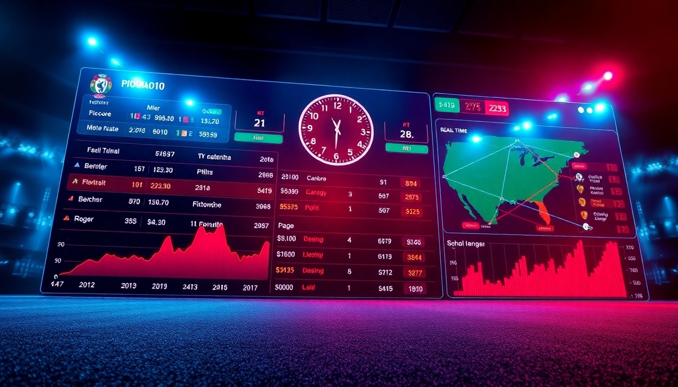 The dynamic display of tỷ lệ kèo highlights real-time football betting odds in a modern digital interface.