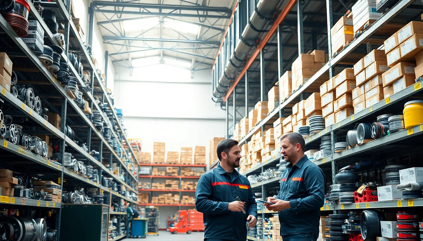 Browse OEM parts at https://factoryoemsupply.com/ in a well-organized automotive supply warehouse.