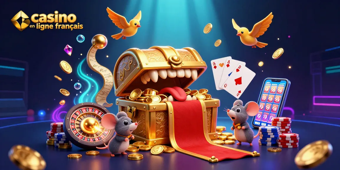 Découvrez les jeux captivants dans un casino en ligne français avec des trésors et des gains à gagner.