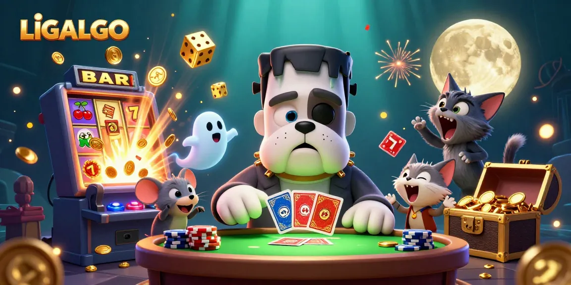 LIGALGO offers an exhilarating gaming atmosphere with unique characters and dynamic casino elements.