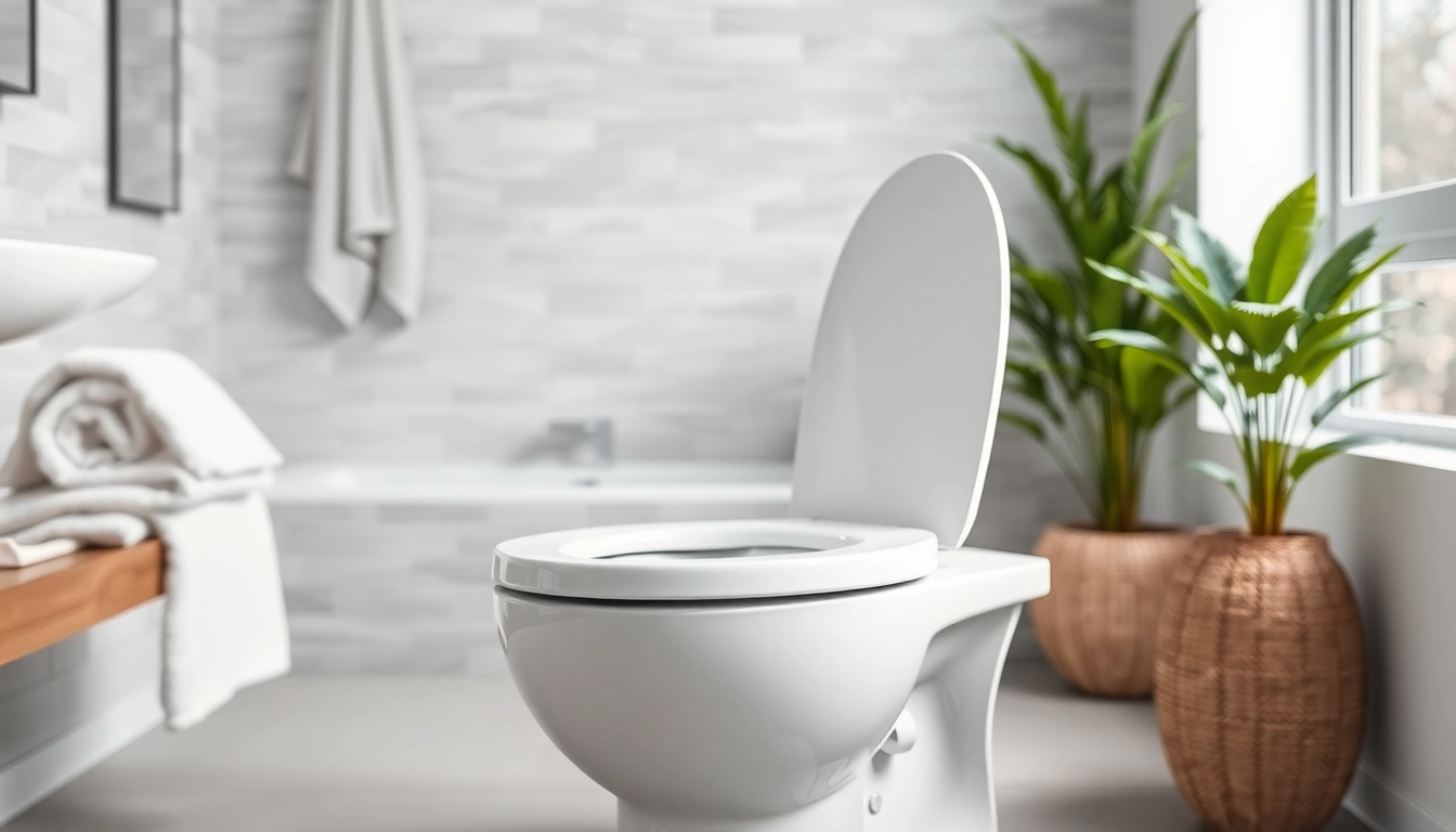 Installare il copri wc moderno per un bagno elegante e funzionale.