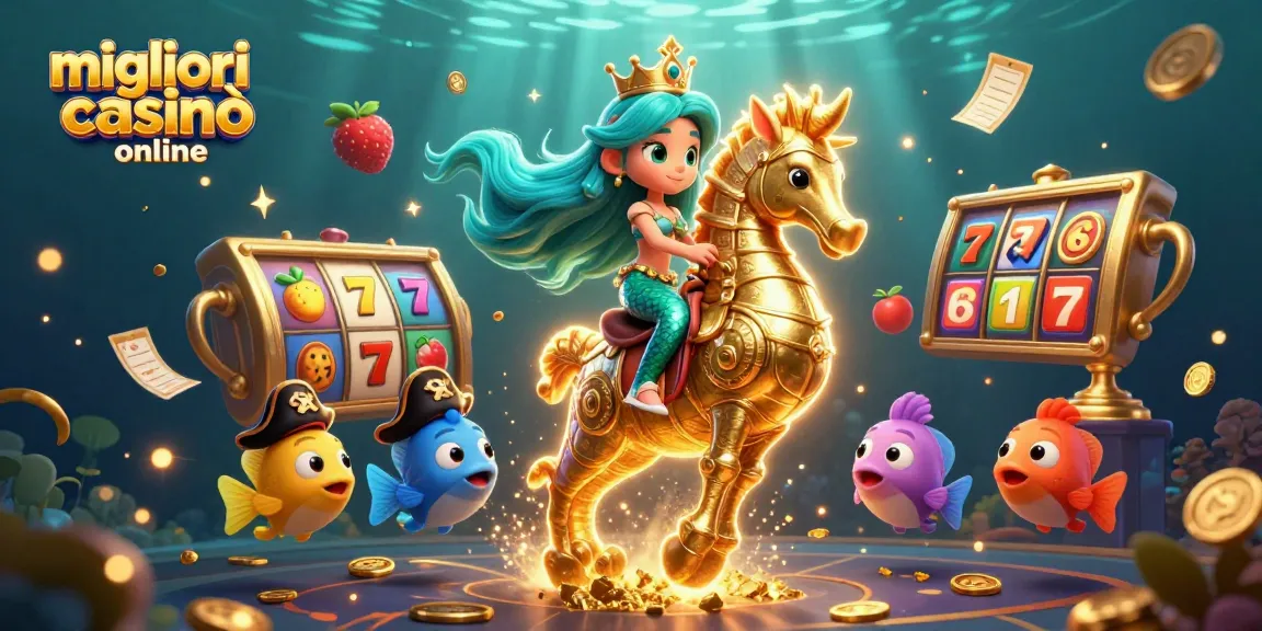 Scopri i migliori casinò online con rulli di slot vibranti, sirene e incantevoli elementi sottomarini.