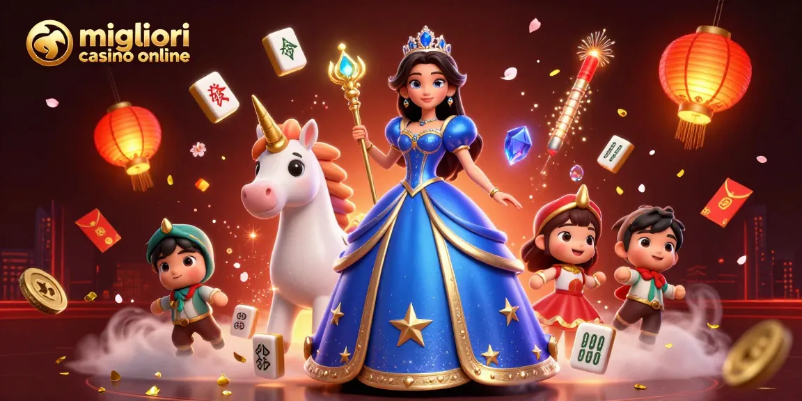 Scopri i migliori casinò online con un'immagine mozzafiato di elementi magici e temi da casinò.