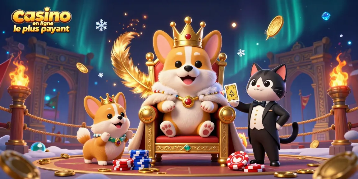 Gagnez avec le casino en ligne le plus payant dans une illustration captivante.