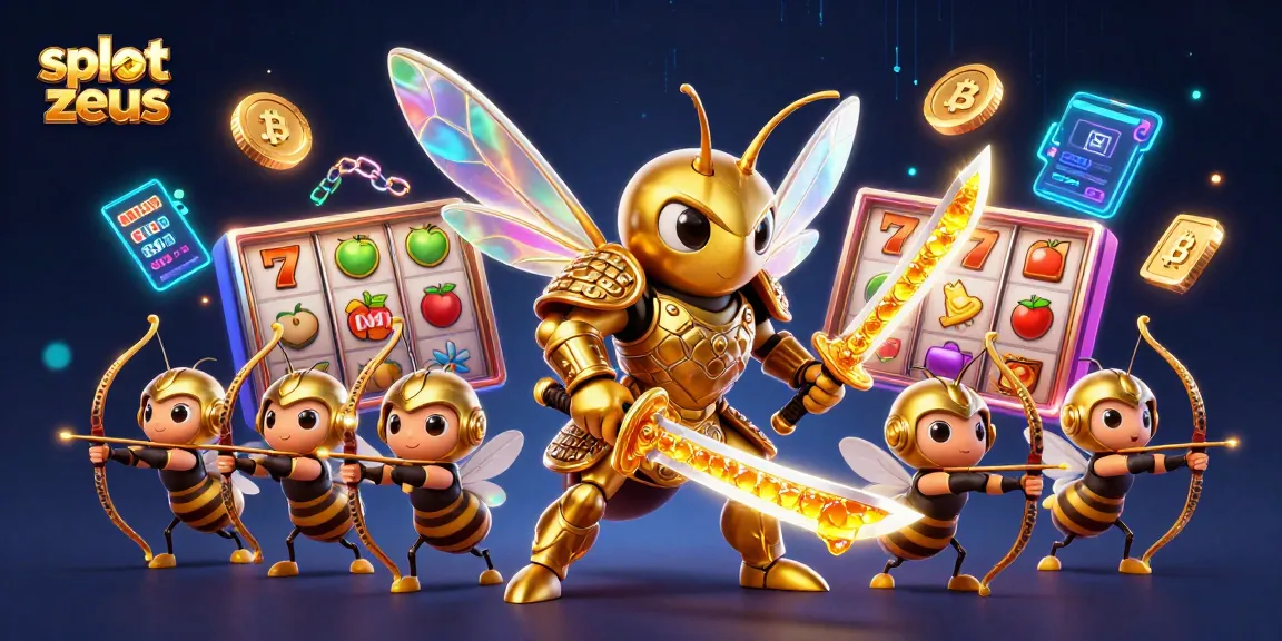 Spin to win with slot zeus in a vibrant, dynamic casino scene.
