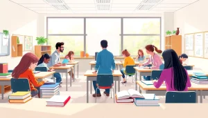 Enhance learning experiences through interactive Education activities in a vibrant classroom.