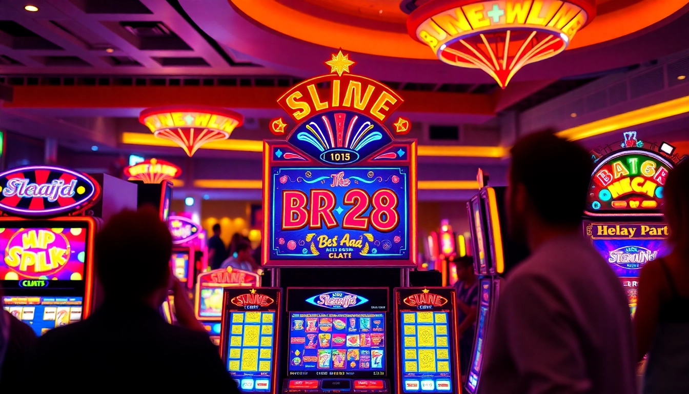 Menangkan permainan pada bro138 slot dengan suasana kasino yang meriah dan penuh semangat.