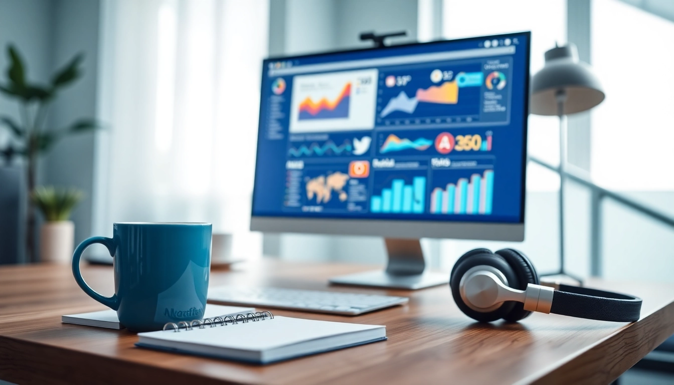 Utilize a cheap smm panel efficiently in a professional digital marketing workspace.