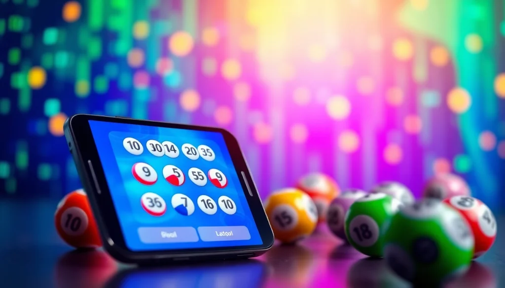 Menampilkan aplikasi togel online dengan lingkungan permainan yang menarik dan modern.