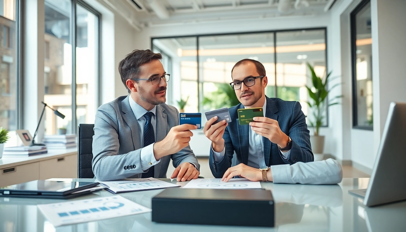 카드 현금화와 함께 금융 전문가가 상담하는 모습