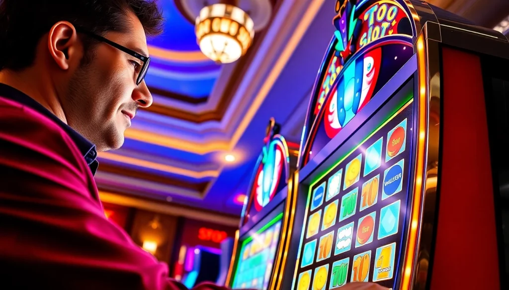 Memenangkan jackpot melalui permainan toto slot online yang energik di kasino.