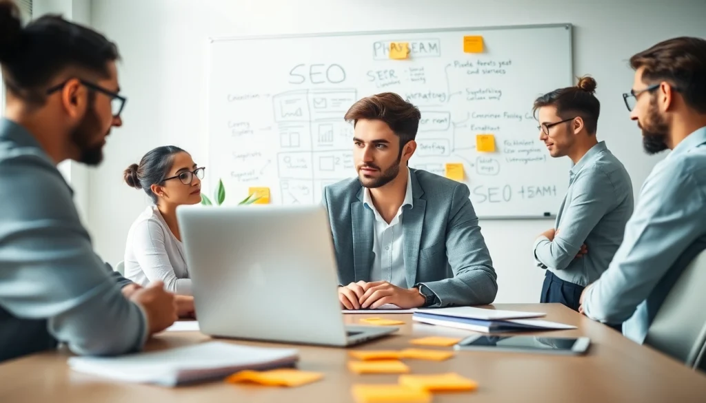 Boost your SEO agency in Malaysia with expert digital marketing strategies in a modern office.