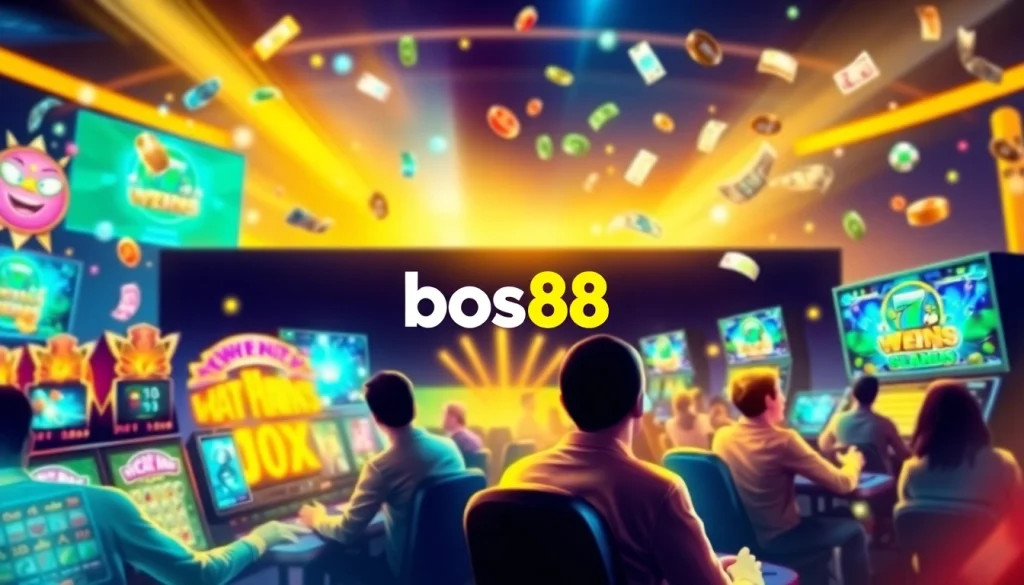 Bergembira bermain dengan bos88 saat meraih jackpot dalam permainan slot online