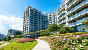 Explore the luxurious features of tampines st 95 ec with modern architecture and lush landscaping.