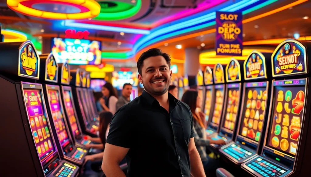 Menangkan hadiah besar dengan slot depo 1k di kasino yang penuh keceriaan.