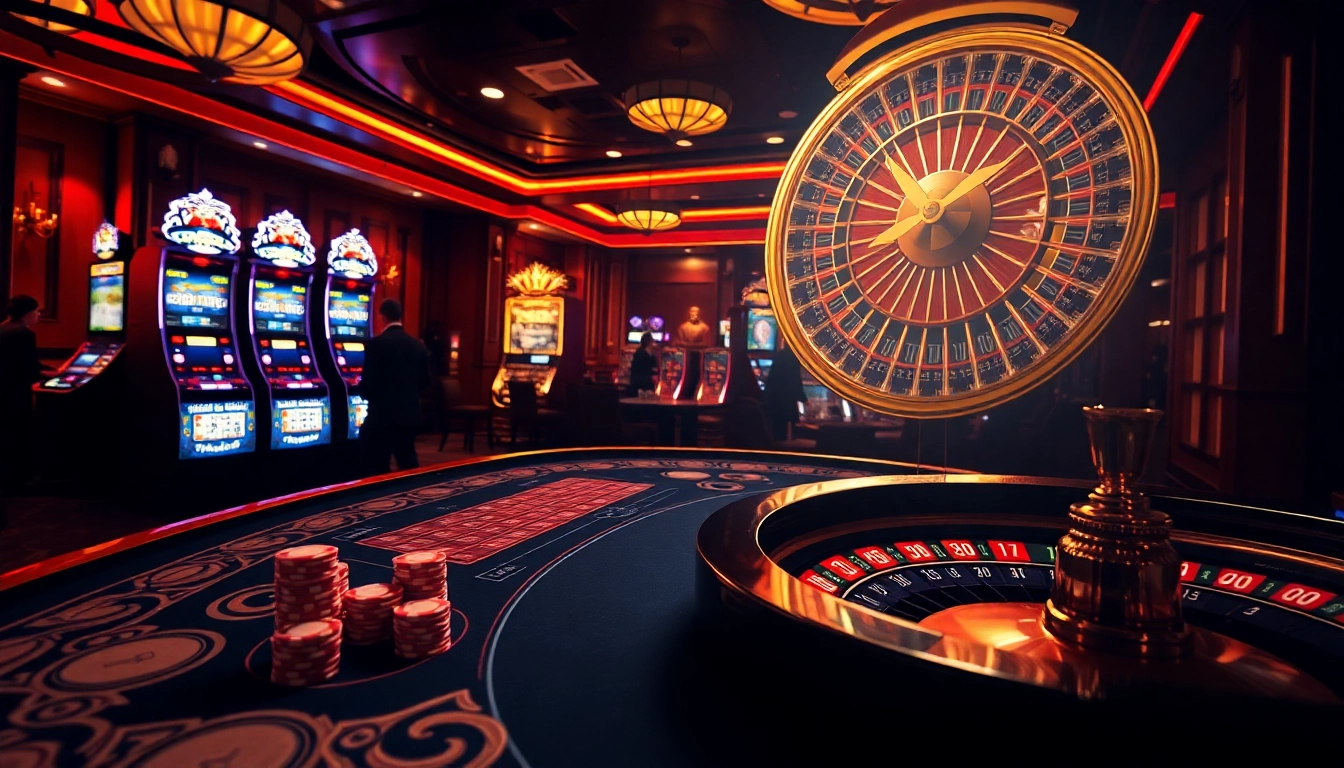 Experience thrilling gameplay at 여기여, where vibrant casino scenes and immersive gambling await.
