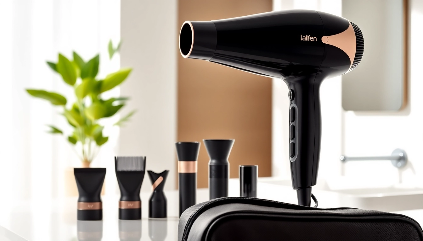 Experience the laifen swift premium hair dryer with its luxurious design and high-speed functionality.