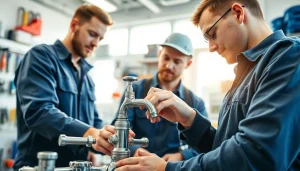 Professional plumbing services from https://speedyservicestoday.com.au showcasing skilled plumbers at work.