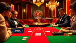 Experience the thrill of baccarat at https://xx88.us/ with luxury casino visuals of intense gameplay.