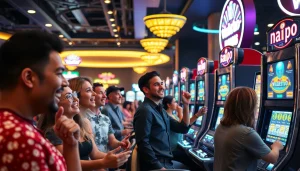 Menangkan pengalaman bermain walettoto slot dengan pemain yang bersemangat di kasino.