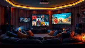 Enjoy watching filme online subtitrate in a cozy home theater setting.