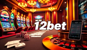 Experience the thrill of live gambling with 12bet as players enjoy a vibrant casino atmosphere.
