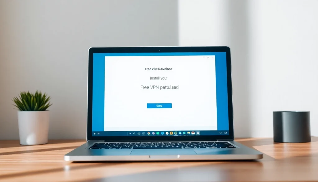 Step-by-step guide for free vpn download installation on Windows devices.