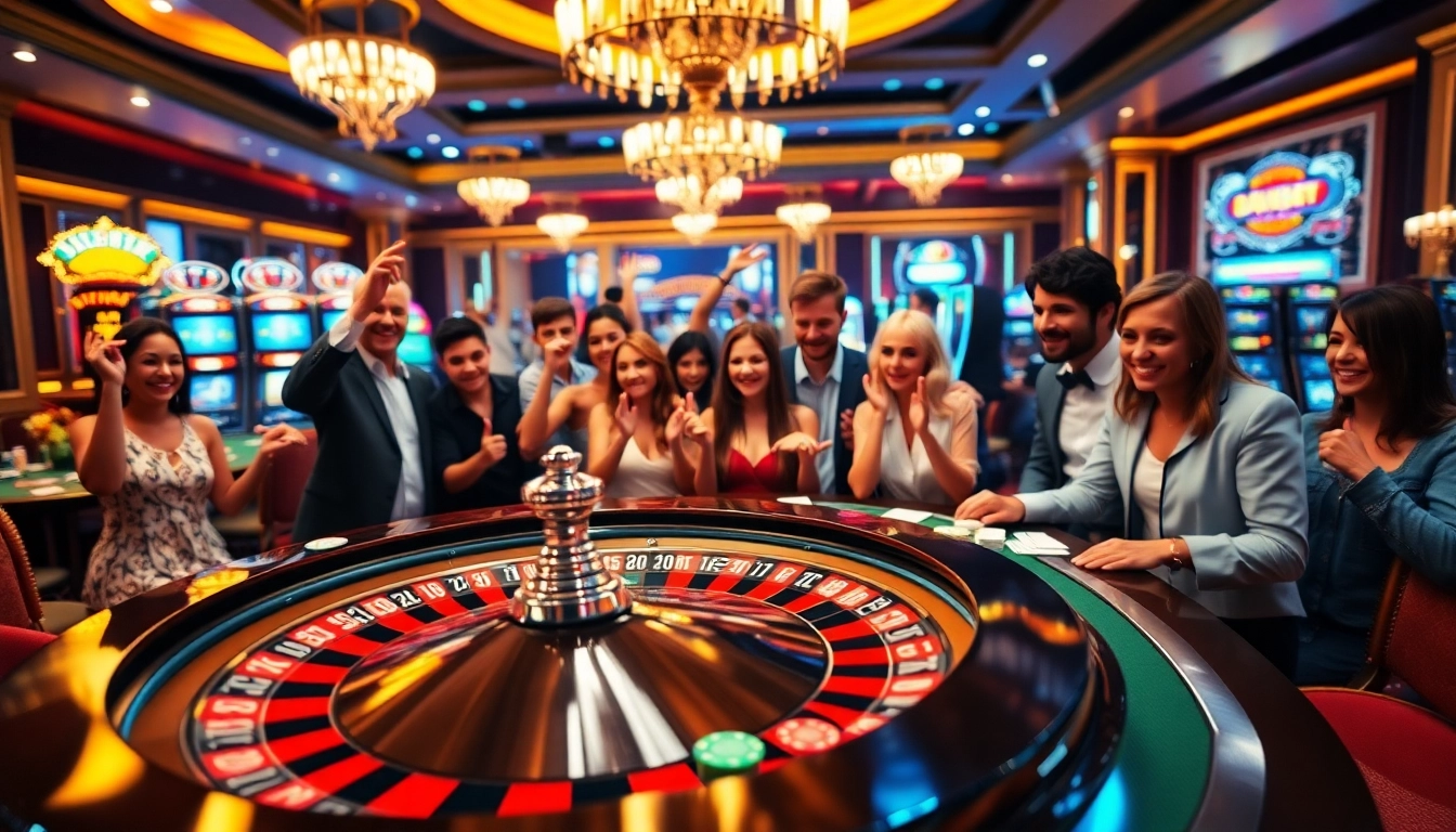 Experience thrilling gameplay at 789BET with vibrant casino tables and enthusiastic players.