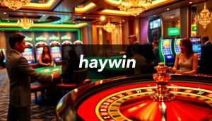 Experience excitement at Haywin online casino with vibrant tables and thrilling slot machines.
